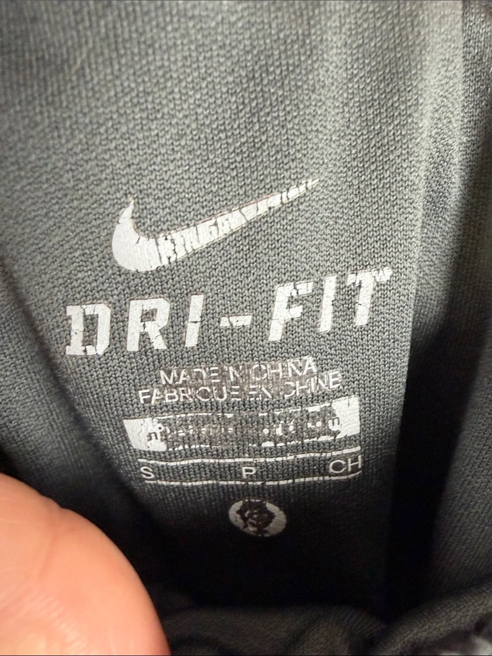 Nike Women’s Black and Gray Camo Running Shorts